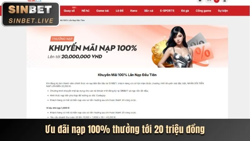 Hoàn trả casino 1win